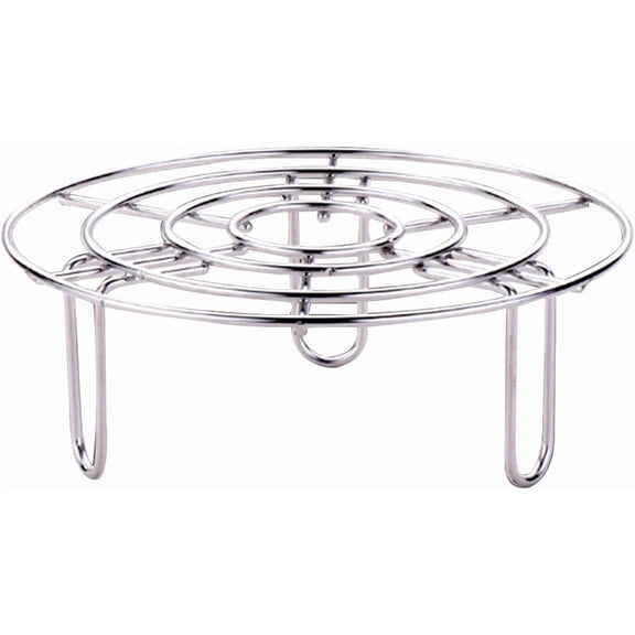 Steam Rack, Heavy Duty Steaming Rack Stand, Stainless Steel Round Steamer Cooling Rack Trivet, Pot Steamer Insert Food Stand, Steaming Cookware Accessories(SIZE:15.5cm/6.1in)