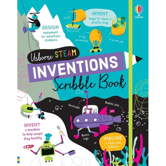 Steam Scribble Books Inventions Scribble Book, Book 5, (Hardcover)