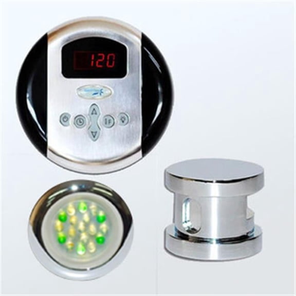 Steam Spa Royal Touch Accessory Bundle for Steam Generator - Chrome