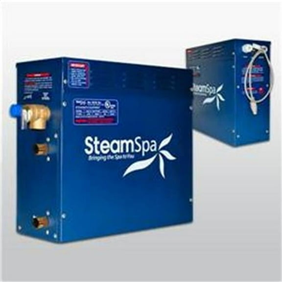 Steam Spa Steam Spa Indulgence Touch Package with Steam Spa 10.5kW Steam Generators; Chrome