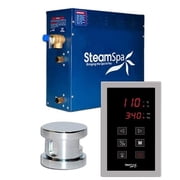 Steam Spa Steam Spa Oasis Touch Package with Steam Spa 6kW Steam Generators; Chrome
