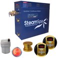 thumbnail image 1 of Steam Spa  Steam Spa Royal Package for Steam Spa 9kW Steam Generators; Polished Brass, 1 of 7