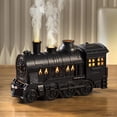 thumbnail image 1 of Steam Train Diffuser 300ml Aromatherapy Essential Oil Diffuser and Humidifier with Dual-Color LED Light, Christmas Train Aroma Diffuser Gift for Home Office, 1 of 11