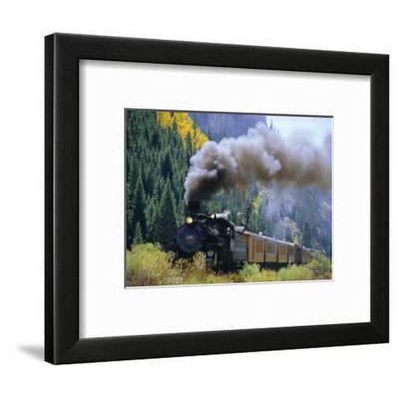 Steam Train, Durango & Silverton Railroad, Silverton, Colorado, USA, Transportation Framed Art Print Wall Art by Jean Brooks Sold by Art.Com
