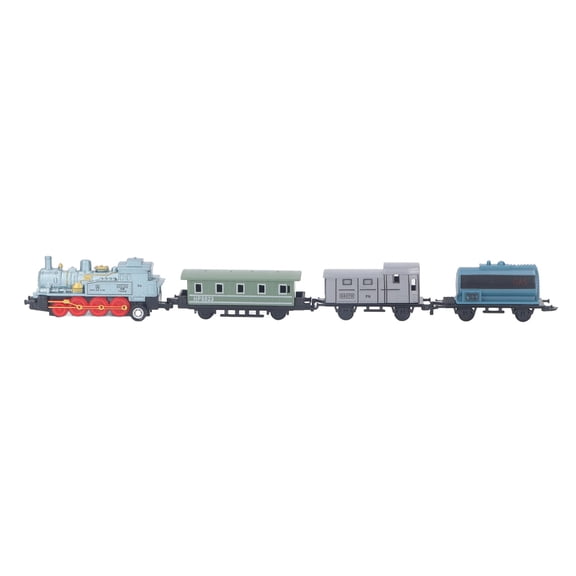 Steam Train Model Toy Pull Back Cultivate Hands On Ability Educational Model Train for Kids Boys Girls