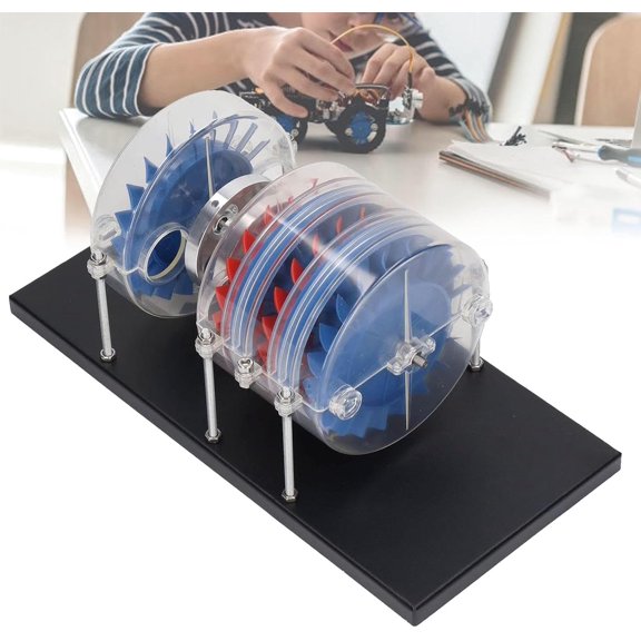 Steam Turbine Model Physics Teaching Instrument, Experimental Steam Turbine Model, Principle Display Mechanical Learning for Classroom Presentations