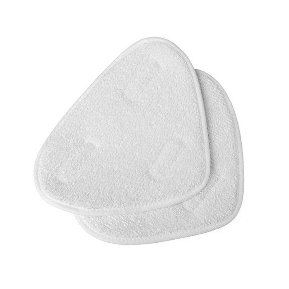 STEAM AND GO Premium Microfiber Mop Pads for Floor Steamer, Microfiber Cleaning Cloths, 2-Pack