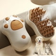 Steam cat brush, 3in1 electric pet grooming tool, cat and dog