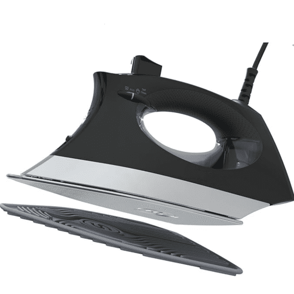 SteamCraft Plus 2.0 Steam Iron (1800W) | Steamer with Stainless Steel Plate, OnPoint Precision Tip, Vertical Steam, Auto Shutoff & 300ml Tank Capacity - Black
