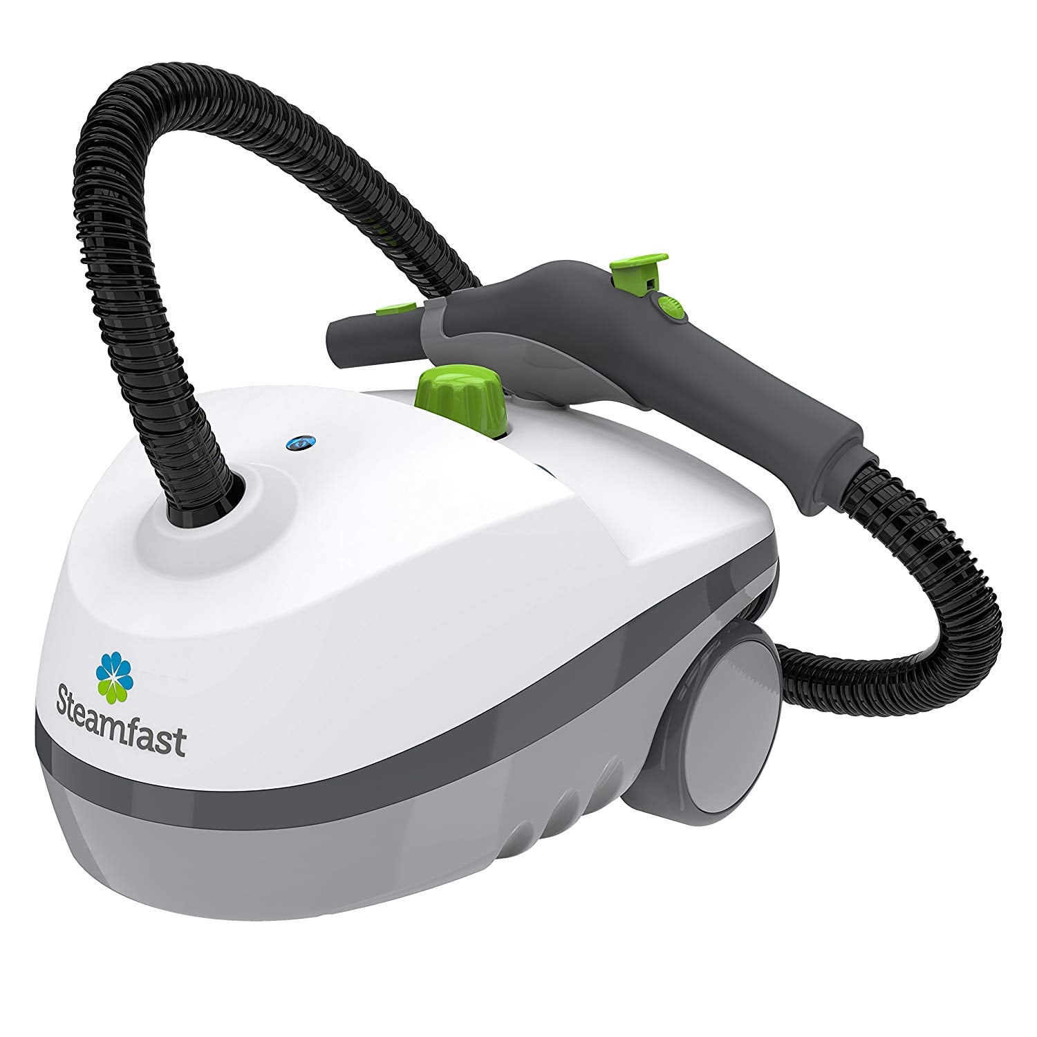 SteamFast Multi-Purpose Steam Cleaner with All NEW Steam On Demand Trigger and Multiple Cleaning Attachments