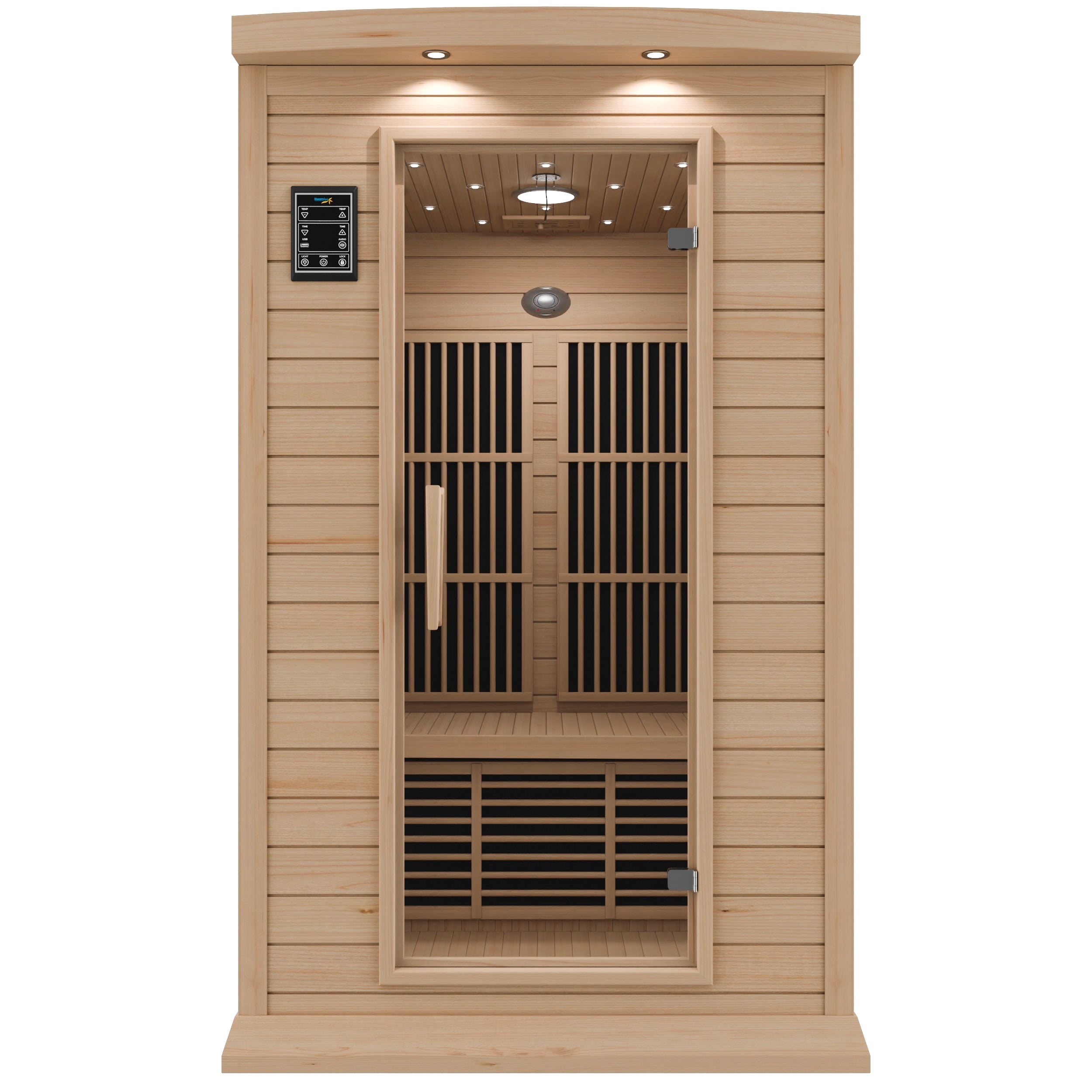 STEAMSPA Home Sauna Room, 3 Person, Hemlock Wood, Indoor Sauna Spa