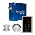 thumbnail image 1 of SteamSpa  Indulgence 9kw Touch Pad Steam Generator Package in Chrome, 1 of 5