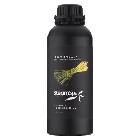SteamSpa Natural Essence Oil of Lemongrass | Aromatherapy Bottle - 1000ml
