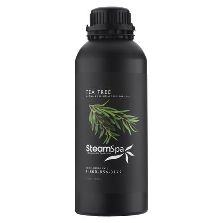SteamSpa Natural Essential Oil of Tea Tree | Aromatherapy Bottle - 1000ml
