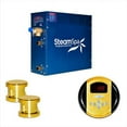 thumbnail image 1 of SteamSpa  Oasis 12kw Steam Generator Package in Polished Brass, 1 of 7