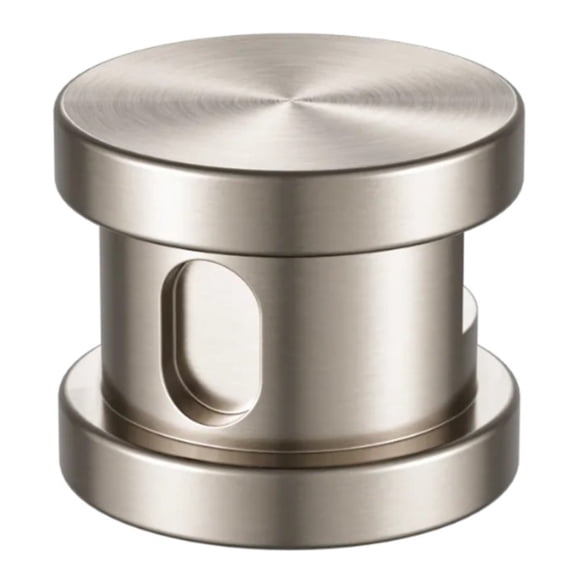 SteamSpa Steamhead with Aroma Therapy Reservoir in Brushed Nickel