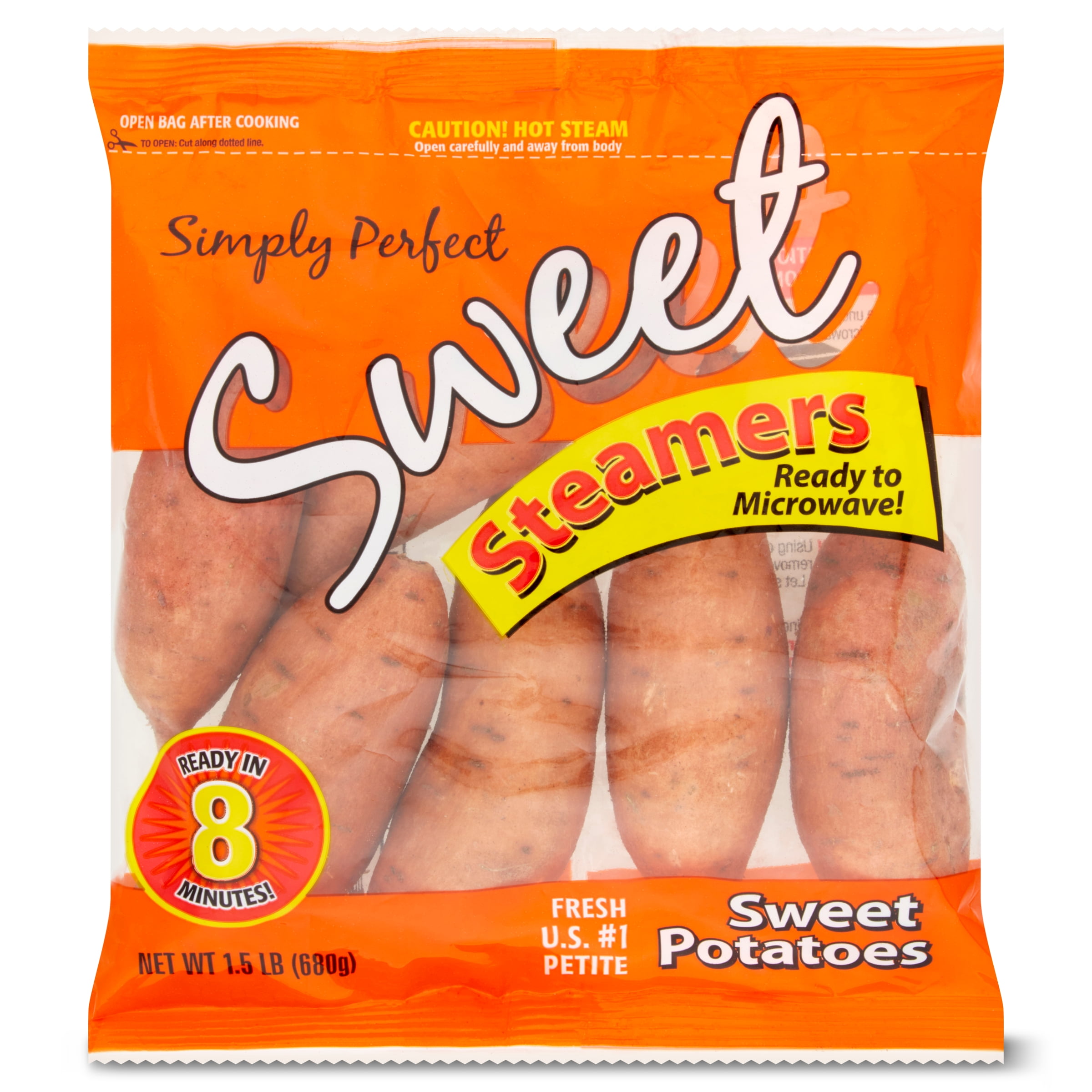 Steamables Sweet Potatoes Whole Fresh, 1.5 lb Bag