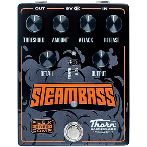 Steambass Flex Bass Compressor Pedal -