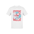 thumbnail image 1 of Steamboat Classic Cartoon Style Men's T-shirt, 1 of 3