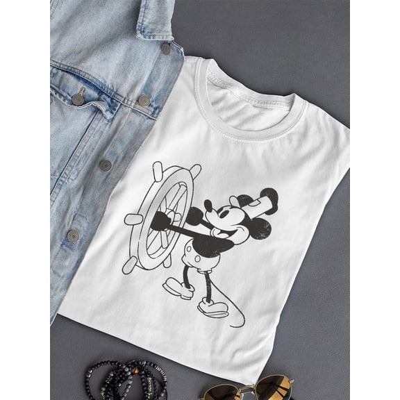 Steamboat Serenade Tee T-shirt Women's -SmartPrintsInk Designs