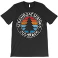 thumbnail image 1 of Steamboat Springs Colorado CO Funny Vintage Retro 70s Travel H14172 T-Shirt, for Men and Women, Up to Size 5XL, 1 of 2