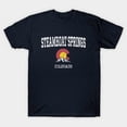 thumbnail image 1 of Steamboat Springs Colorado Vintage Athletic Mountains, H48730 Unisex T-Shirt, Up to 5XL Available, 1 of 2
