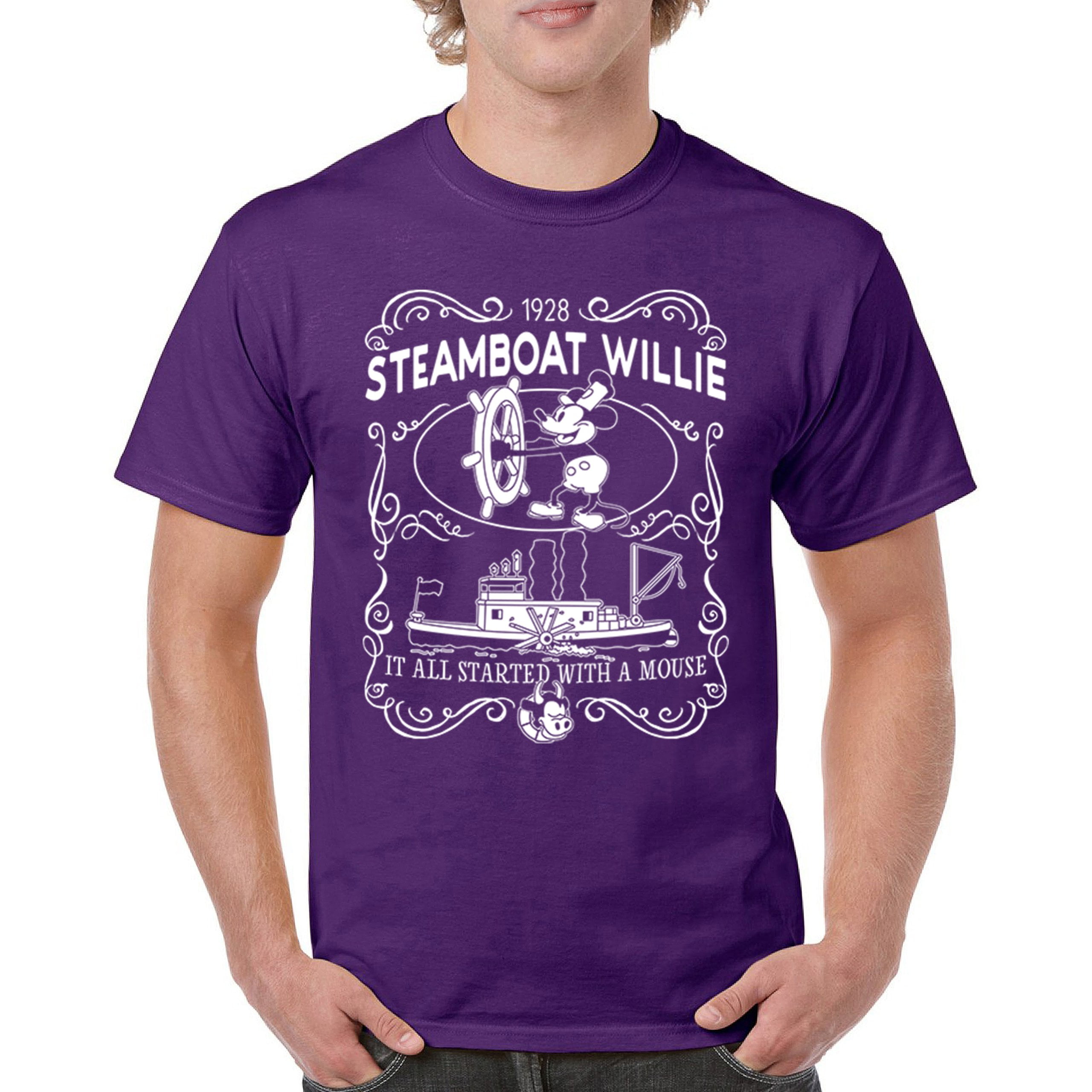 Steamboat Willie 1928 Classic T-shirt It All Started With a Mouse Cute ...