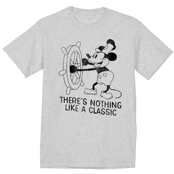 Steamboat Willie Classic Vintage Cartoon Funny Fathers Day T-shirt Mens Graphic Tees Clothing Apparel