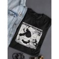 thumbnail image 1 of Steamboat Willie Funny Quote T-shirt Women's -SmartPrintsInk Designs, 1 of 4