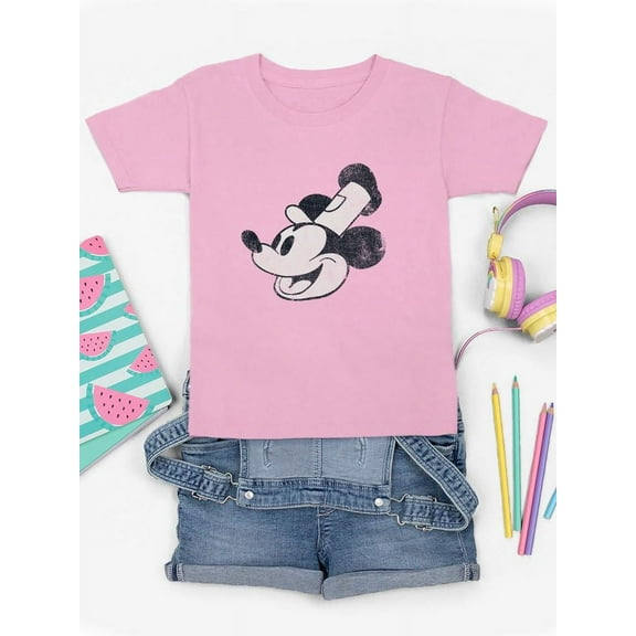 Steamboat Willie Mouse T-shirt Unisex's -SmartPrintsInk Designs