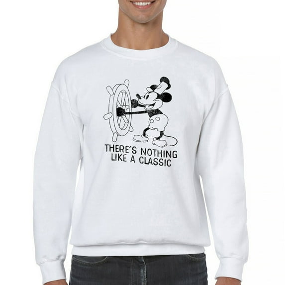 Steamboat Willie There is Nothing Like a Classic Sweatshirt Vintage Cartoon Mouse Retro Steam Boat Timeless Crewneck