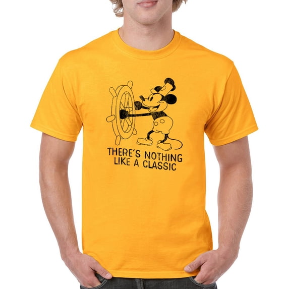 Steamboat Willie There is Nothing Like a Classic T-shirt Vintage Cartoon Mouse Retro Steam Boat Timeless Men's Tee