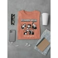 thumbnail image 1 of Steamboat Willie Videogame T-shirt Color Men's -SmartPrintsInk Designs, 1 of 1
