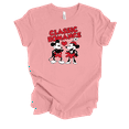 thumbnail image 1 of Steamboat Willy Classic Romance Short Sleeve Ladies Graphic T-Shirt-Pink-large, 1 of 1