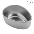 thumbnail image 1 of Steamed Egg Bowl Egg Shape Bowl Stainless Steel Heat Resistant Metal Food Serving Mixing Poached Egg Bowl Kitchen Supplies, 1 of 9