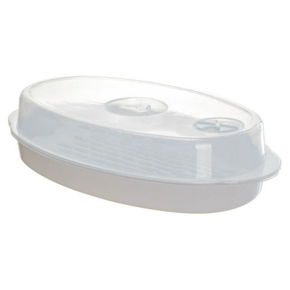 Steamed Fish Plate with Lid Steamer Versatile Food Steaming Professional Pot Multifunction Pasta Cooker Vegetable