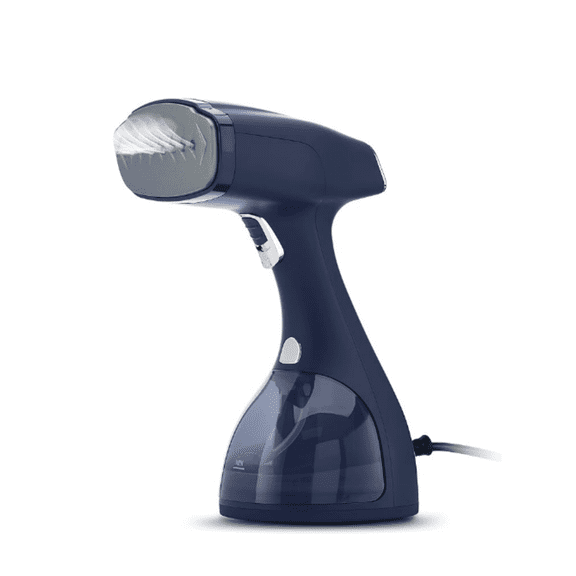 Steamer for Clothes, 1500 Watt Portable Handheld Fabric and Garment Steamer with Lint Remover & Fabric Brush, Ultra-Fast Heat Up, 18 Min Continuous Steam for Powerful Wrinkle Remover, Blue