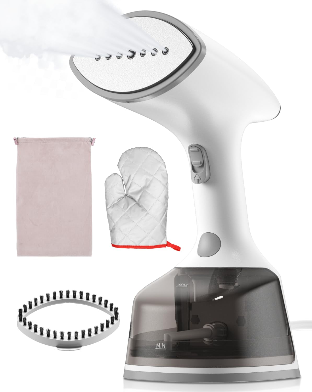 Steamer for Clothes,1500W 15s Quick Heat Portable Handheld Clothes Steamer,Fabric Wrinkles