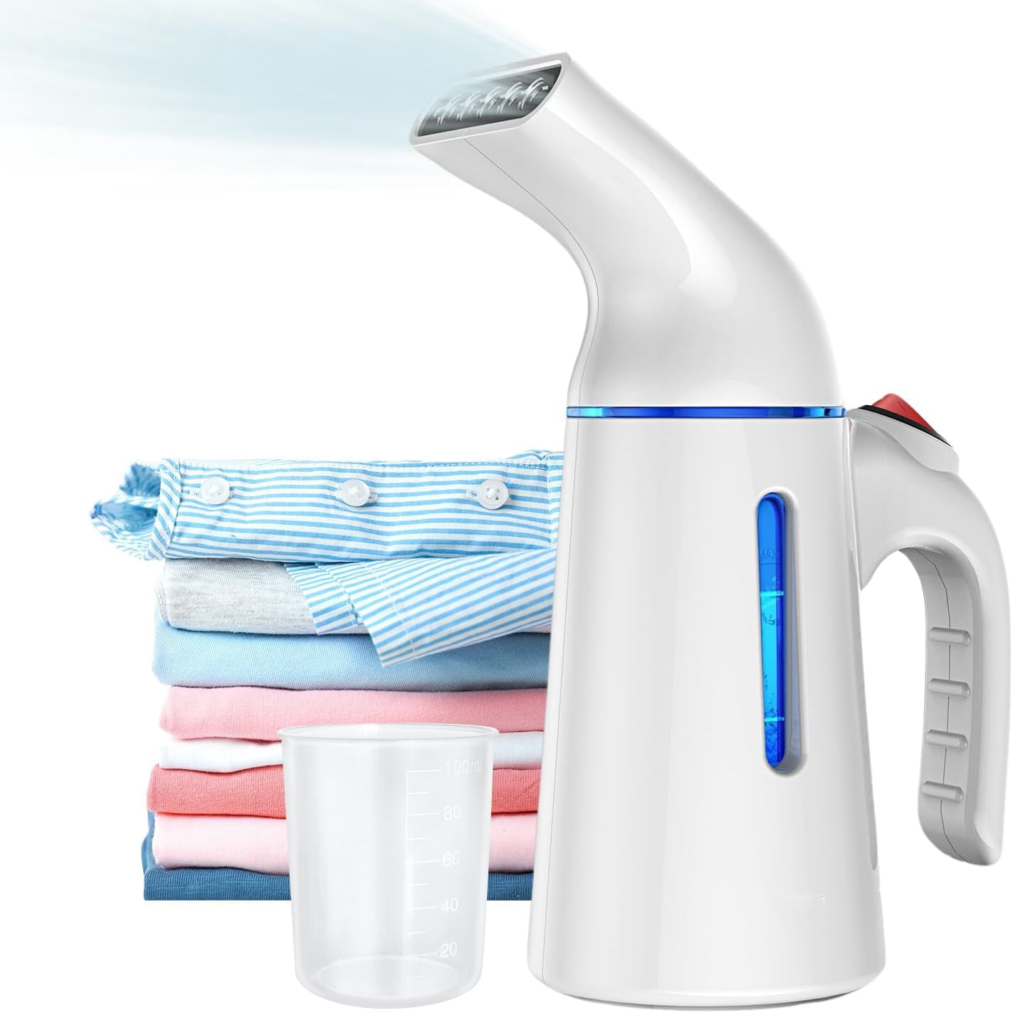 Steamer for Clothes 700W, Fast Heat-up in 40S, Clothes Steamer with ...