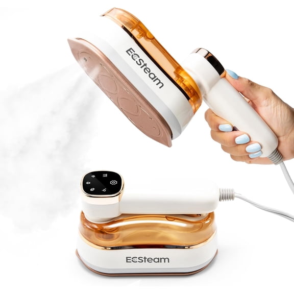 Steamer for Clothes & Iron 2 in 1, Portable Clothes Steamer Handheld & Travel Steam Iron for Clothes, 1200W 20s Fast Heat-Up, Foldable Design, 180ml Tank, 23 Min Steam, 120V Wrinkle Remover