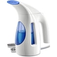 thumbnail image 1 of Steamer for Clothes, Portable Handheld Clothing Steamer, 240ml Big Capacity, 700W, Strong Power, Fabric Quick Wrinkle Remover with Brush for Home, Office(ONLY 120V) -Blue, 1 of 9