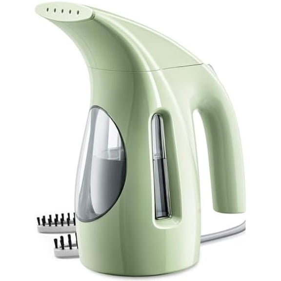 Steamer for Clothes, Portable Handheld Design, 240ml Big Capacity, 700W, Strong Penetrating Steam, Removes Wrinkle, for Home, Office and Travel(ONLY FOR 120V)(Green)