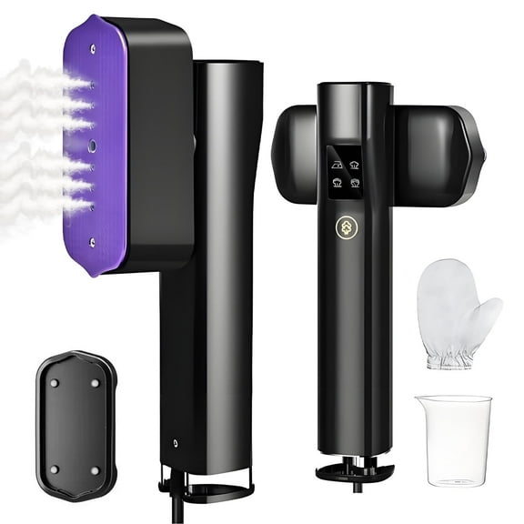 Steamer for Clothes, Portable Handheld Garment Steamer for Fabric Wrinkles Remover, 15s Fast Heat-up,Heat-Resistant Gloves, Convenient Clothes Steamer for Home, Office and Travel