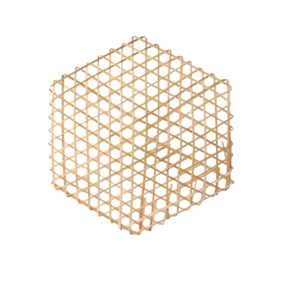 Steamer Mat Bamboo Hexagonal Non-Stick Liner for Dumplings and Buns, Reusable Kitchen Tool for Steaming Bao Fish and Vegetables, Natural Food Grade Pad for Pot and Basket