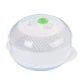 Steamer Microwave Oven Food Plates Cooking Storage Kitchen Food