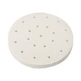 thumbnail image 1 of Steamer Parchment Paper, 50 Sheets, 3 in x 8 in, Oil-Proof and Waterproof, Prevents Food Sticking in Steamer Baskets, 1 of 7