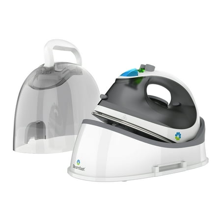 Steamfast SF-767 Cordless Steam Iron with Carry Case, Portable, White