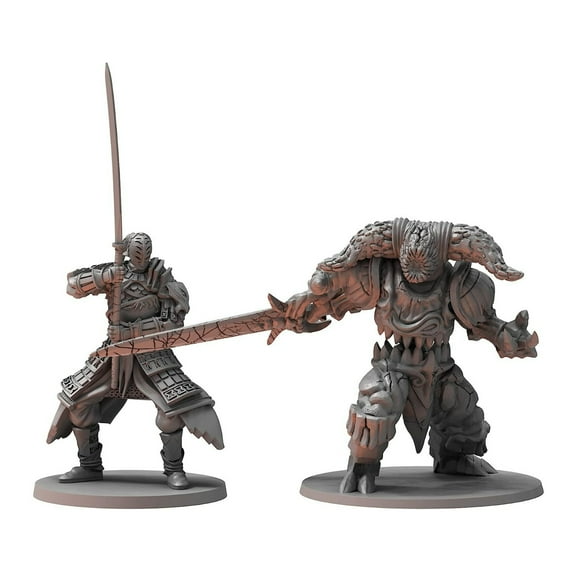 Steamforged Dark Souls The Roleplaying Game Sir Alonne and Smelter Demon Miniatures