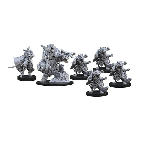 Steamforged Games Animal Adventures Raiders of the Lost Coast with 6 Fully Assembled Miniatures