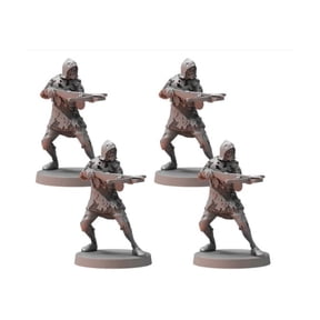 Steamforged Games Dark Souls RPG: Hollow Crossbowmen A Tabletop Roleplaying Game Expansion Detailed Miniatures - Tabletop RPG TTRPG - Ages 14+ - English Version